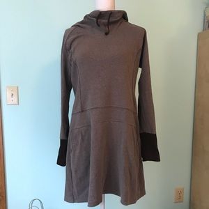 Columbia Sweatshirt Dress Brown Size Large